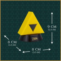 Paladone The Legend Of Zelda Triforce 3D Light - Officially Licensed Nintendo Merchandise