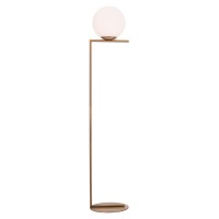 Belair Floor Lamp Brass