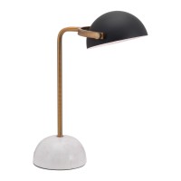 Irving Table Lamp Black And White