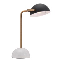 Irving Table Lamp Black And White