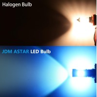 Jdm Astar Extremely Bright Px Chips H10 9145 9140 Led Fog Light Bulbs, Ice Blue