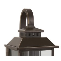 Minka Lavery Outdoor Wall Light 72591-143C Miner'S Loft Exterior Wall Lantern, 1-Light 100 Watts, Oil Rubbed Bronze