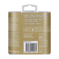 SYLVANIA has stepped it up again zXe GoldHigh End White Light for the consumer focused on style Cobalt coating and laser ablation provide the deepest white color to shine through and still keep the headlight street legal