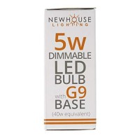 Newhouse Lighting G9-5050D-4 Led Bulb, White, 4