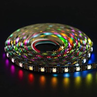 Btf-Lighting Rgbw Rgb+Natural White Sk6812 (Similar Ws2812B) Individually Addressable 16.4Ft 60Leds/Pixels/M Flexible 4 Colors In 1 Led Dream Color Led Strip Ip30 Non-Waterproof Dc5V Black Pcb