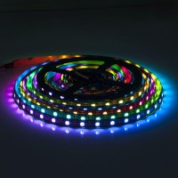 Btf-Lighting Rgbw Rgb+Cool White Sk6812 (Similar Ws2812B) Individually Addressable 16.4Ft 60Leds/Pixels/M Flexible 4 Colors In 1 Led Dream Color Led Strip Ip30 Non-Waterproof Dc5V Black Pcb