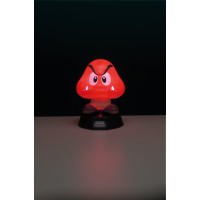 Place one of your favorite villains on your desk and brighten up your day with this fun Goomba 3D Light Remember all the times youve jumped on this mad mushroom and harp back to a golden era of gaming when Super Mario was in its prime A great gift for fan