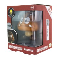 Place one of your favorite villains on your desk and brighten up your day with this fun Goomba 3D Light Remember all the times youve jumped on this mad mushroom and harp back to a golden era of gaming when Super Mario was in its prime A great gift for fan