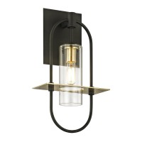 Troy Lighting B6391 Smyth Outdoor Wall Sconce, Small, Dark Bronze