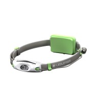 Ledlenser Neo4 Led Headlamp Trail Running, Green, Incl. 3Xaaa Batteries0 Lumens, Red Rear Back Light, Runtime Up To 40H, Running, Sport, Jogging, Stamina, (500915)