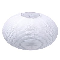 Topaaa 2Pack White Oval Paper Lantern 16