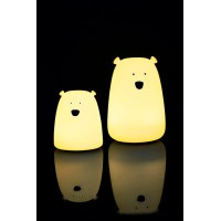 Innerest Baby Children Night Light Nursery Breastfeeding Mood Lamp Touch Control Usb Charge Battery Bear White Big Bear