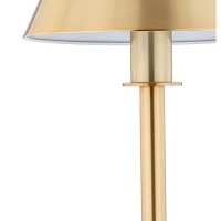 Jonathan Y Jyl6006B Roxy 26 Metal Shade Led Table Lamp Contemporary Modern Bedside Desk Nightstand Lamp For Bedroom Living Room Office College Bookcase Led Bulb Included, Brushed Brass Gold