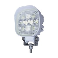 LED SpotFlood Light 1300 Lumens This marine grade LED Square SpotFlood Light is constructed with a powder coated aluminum housing with a stamped 304 stainless steel bracket 10 super bright LEDs 4 Spot 6 Flood produce 1300 lumens 936V IP67 waterproof ratin