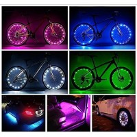 Aconde Battery Powered Led Strip Lights, Remote Controlled, Multi-Color Changing, Diy Indoor And Outdoor Decoration, 6.56Ft/2M