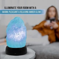 Himalayan Glow Battery Operated Led Multicolor Salt Lamp