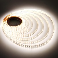 Joylit 24V Led Strip 164Ft Dual Row 4000K Natural White 817Lmft Ultra Bright Cri 92 Ul Listed Pro 73Wft Smd 2835 272Ledsm