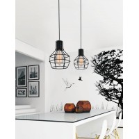 1 Light Down Mini Pendant With Black Finish