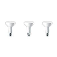 Philips Led Dimmable Br30 Light Bulb: 650-Lumen, 5000-Kelvin, 11-Watt (65-Watt Equivalent), E26 Base, Frosted, Daylight, 3-Pack