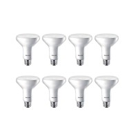 Philips Led Flicker-Free Dimmable Br30 Flood Light Bulb, 650 Lumen, Soft White Light (2700K), 11W=65W, E26 Base, 8-Pack