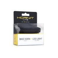 Hornit Lite Bike Horn & Led Headlight (120 Db & 250 Lumen Lamp) Cycling Light And Bicycle Siren