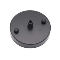 Binifimux 2-Pack Black Ceiling Plate Chassis Base Pendant Light Accessories 98Mm X 18Mm W Screw