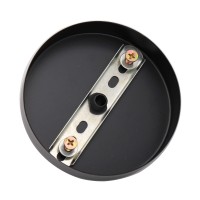 Binifimux 2-Pack Black Ceiling Plate Chassis Base Pendant Light Accessories 98Mm X 18Mm W Screw