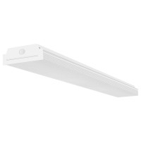 Faithsail 4Ft Led Wraparound 40W 4 Foot Led Shop Lights For Garage, 4400Lm 4000K Neutral White, Wrap Light, 48 Inch Led Light Fixtures Flush Mount Office Ceiling Lighting, Fluorescent Tube Replacement