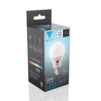 Triglow T95203-3 Led Dusk-To-Dawn A19 Bulb, 9W (60W Equivalent) 800 Lumen, Non-Dimmable, Daylight 5000K, Dusk-To-Dawn Led Bulbs, 3-Pack