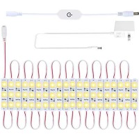 10Ft Led Under Cabinet Lighting Kit For Kitchen, Cupboard,2400Lm, Ul Listed, 3000K (Warm White)