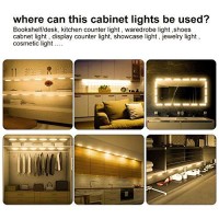 10Ft Led Under Cabinet Lighting Kit For Kitchen, Cupboard,2400Lm, Ul Listed, 3000K (Warm White)