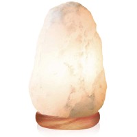 Himalayan Glow Hand Crafted White Salt Lamp, Night Light