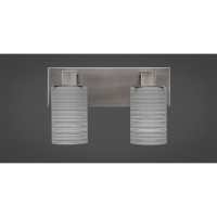 Apollo 2 Light Bath Bar Shown In Graphite Finish With 4