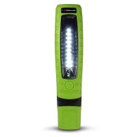 The Schumacher SL360gU work lightAs 2200mAh rechargeable lithium ion battery provides exceptional illumination and extended operating time Lithium ion batteries mean longer life no memory effect and a much slower discharge than traditional NiMH batteries 