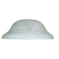 Litex 4In H 1113In W Alabaster Glass Globe Ceiling Fan Light Shade