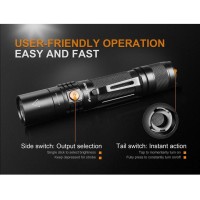 Fenix Uc35 V2.0 1000 Lumen Rechargeable Tactical Flashlight With Lumentac Organizer