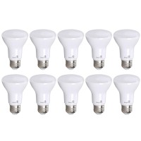 Bioluz Led 10 Pack 90 Cri R20 Br20 Led Bulb 2700K Bright Warm White 6W = 50 Watt Replacement 540 Lumen Indoor/Outdoor Ul Listed Cec Title 20 Compliant (Pack Of 10)