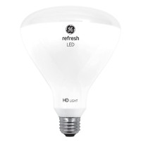 Ge Lighting 46329 Refresh Hd Led (65-Watt Replacement) 950-Lumen Br40 Bulb With Medium Base, Daylight, 1-Pack, 1 Count (Pack Of 1)