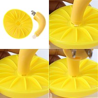 AUSAYE Yellow Mushroom Night Light 2 Pack for Kids & Adults