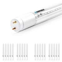 Parmida 20-Pack Led T8 Hybrid Type A+B Light Tube, 4Ft, 18W (40W Replacement), Clear Cover, Single-End Or Dual-End Powered, 5000K (Day Light), 2200Lm, Works With/Without Ballast, Ul