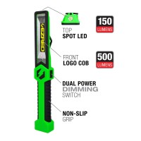 Xtreme Logo Work Light, 500 Lumens, Green