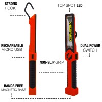 Xtreme Logo Work Light, 500 Lumens, Red