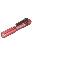 Streamlight 66602 Microstream 250-Lumen Edc Ultra-Compact Flashlight With Usb Rechargeable Battery, Clear Retail Packaging, Red