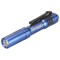 Streamlight 66603 Microstream 250-Lumen Edc Ultra-Compact Flashlight With Usb Rechargeable Battery, Clear Retail Packaging, Blue