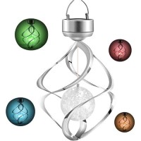 Solar Lights Outdoor Yard Decorations Wind Chimes Lights Led Colour Changing Hanging Light For Design Decoration For Garden Pat