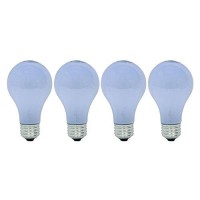 Ge Lighting Reveal 40-Watt, A19 Color Enhanced Light Bulb With E26 Medium Base, 4 Pack