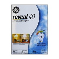 Ge Lighting Reveal 40-Watt, A19 Color Enhanced Light Bulb With E26 Medium Base, 4 Pack