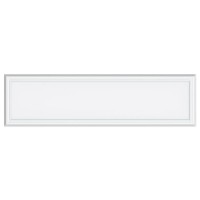 Feit Electric 1' X 4' Rectangular Flat Panel, Edge-Lit, Color Selectable 3 In 1, 3000K/4000K/5000K, Bronze Trim, Energy Star