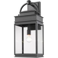 The quotFulton collectionquot of exterior lanterns can lend itself to many surroundings from traditional to transitional46 Finished in black with clear glassware46 FeaturesFulton Outdoor Light 45 BlackLimited Lifetime WarrantySpecificationscolor58 Blackco