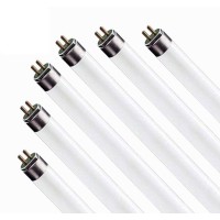 Circle (6 Pack F17T8/830 17W 24 Inch T8 Fluorescent Tube Light Bulb, 3000K Warm White, Medium Bi-Pin (G13) Base, 17 Watt T8 Light Bulbs